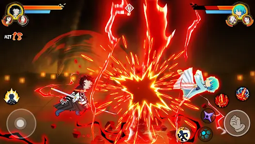 Stickman Demon Fight Warrior - скриншот 1
