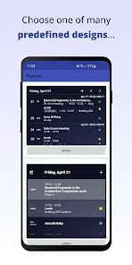 Your Calendar Widget - скриншот 2