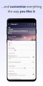 Your Calendar Widget - скриншот 3