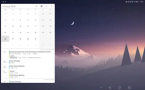 Your Calendar Widget - скриншот 5