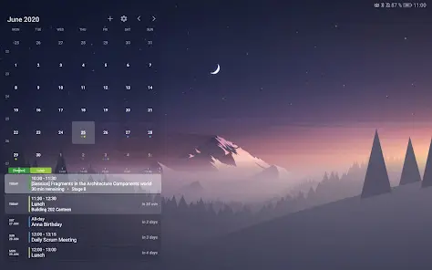 Your Calendar Widget - скриншот 6