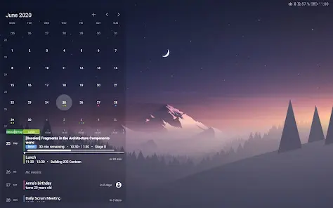 Your Calendar Widget - скриншот 7