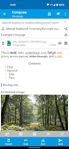 FairEmail, privacy aware email - скриншот 7