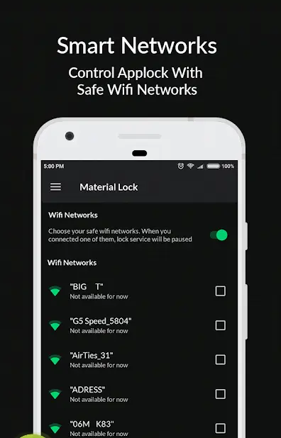 Material Lock - Applock & Fingerprint Lock - скриншот 2
