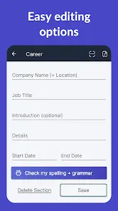 Resume Builder - CV Engineer - скриншот 5
