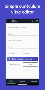 Resume Builder - CV Engineer - скриншот 5