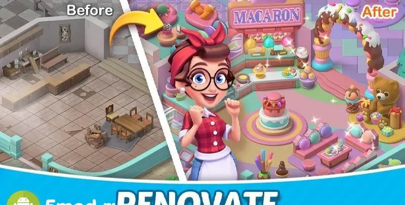 Merge Cooking:Theme Restaurant - скриншот 4