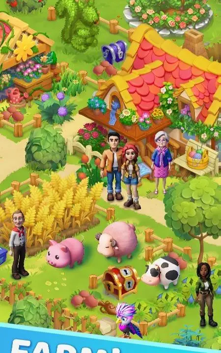 Merge Dale: Farm Adventure - скриншот 1