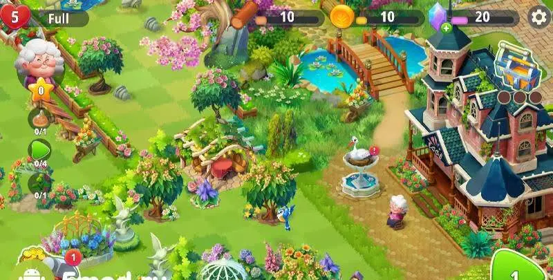 Merge Gardens - скриншот 1