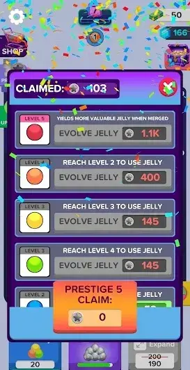 Merge the Jelly - скриншот 6