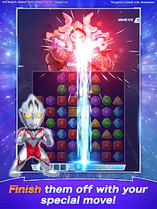 ULTRAMAN Puzzle Shuwatch!! - скриншот 11