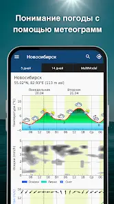 Погода и радар дождя meteoblue - скриншот 6