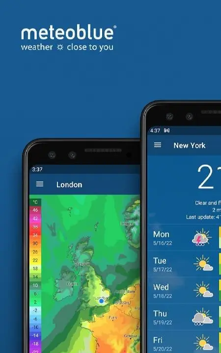 meteoblue weather & maps Cirrus Uncinus - скриншот 1