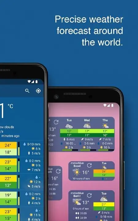 meteoblue weather & maps Cirrus Uncinus - скриншот 2