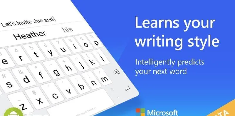 Microsoft SwiftKey Keyboard - скриншот 1