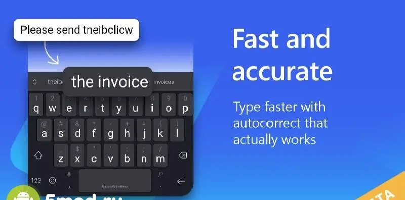 Microsoft SwiftKey Keyboard - скриншот 2