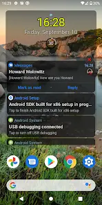 Notification Widget - скриншот 1