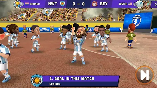 Mini Football футбольная игра - скриншот 5