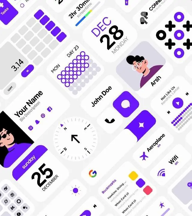 Minimal Widgets - скриншот 2