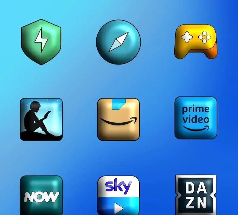 MiOS 3D - Icon Pack - скриншот 4