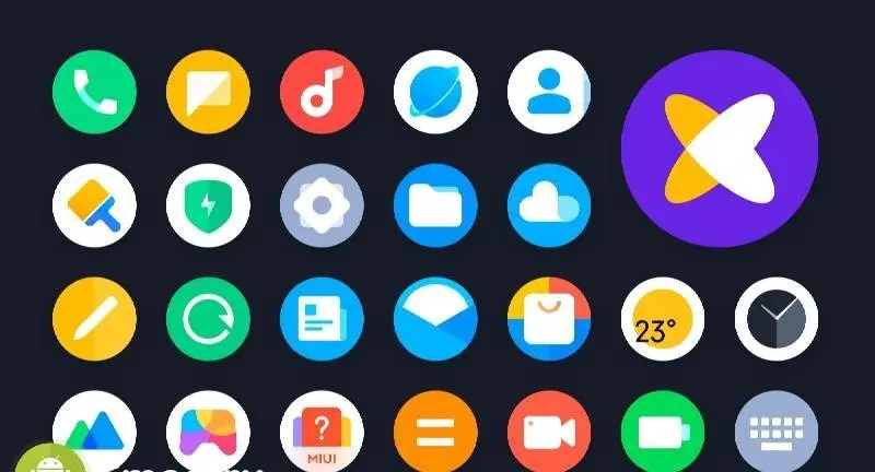 MiPlus - Icon Pack (Round) - скриншот 2