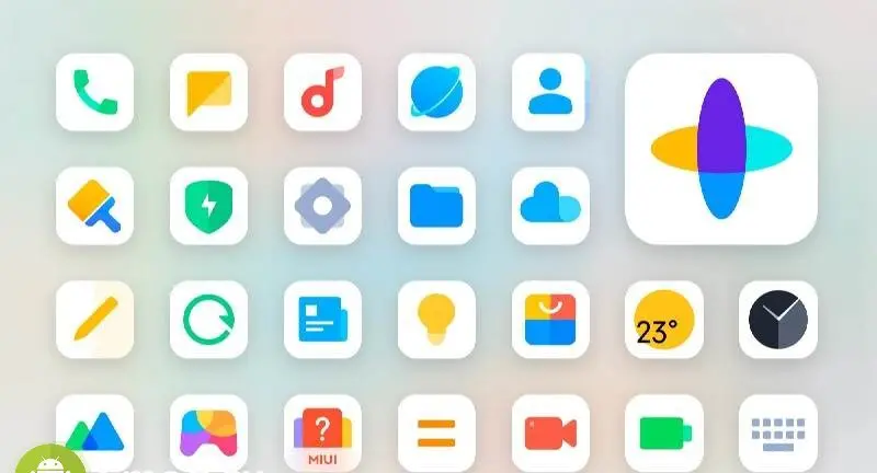 MiPro White - Icon Pack - скриншот 1