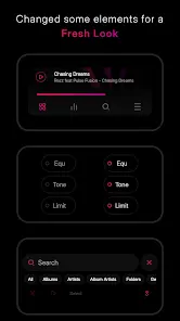 Proxima - Poweramp Skin - скриншот 6