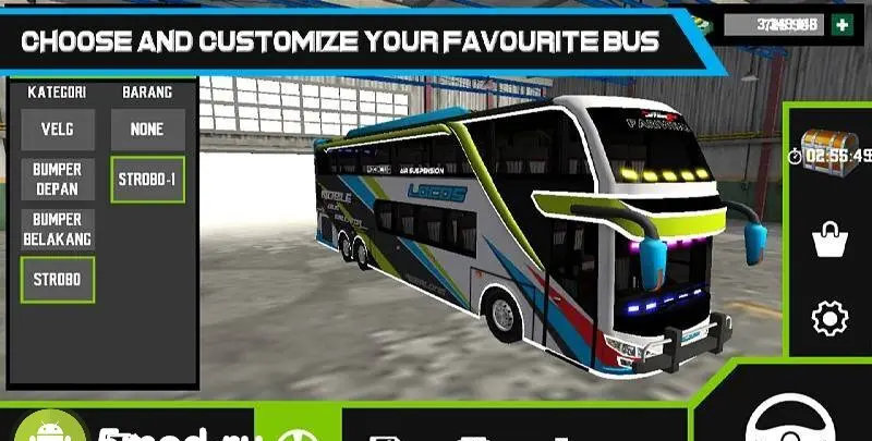 Mobile Bus Simulator - скриншот 1