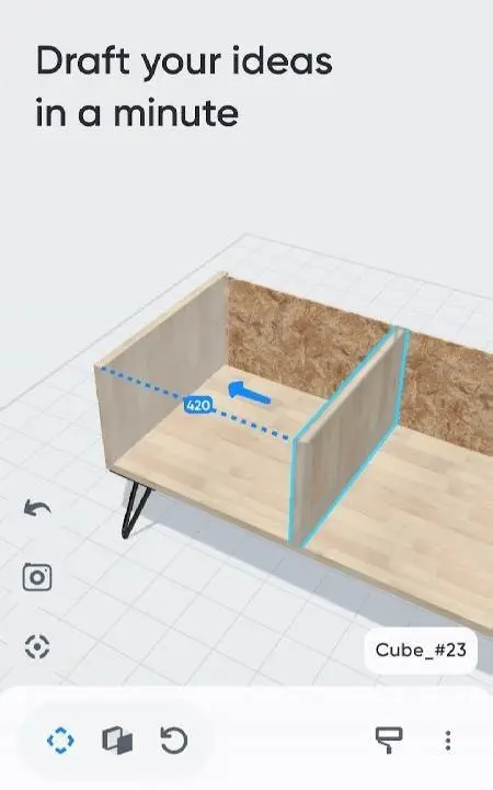 Moblo - 3D furniture modeling - скриншот 2