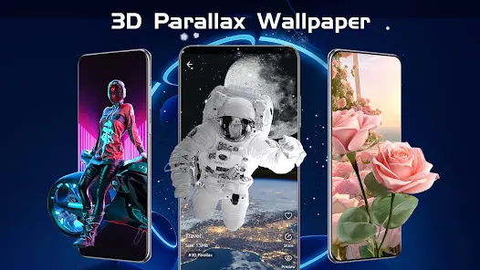 X Live Wallpaper - HD 3D/4D - скриншот 1