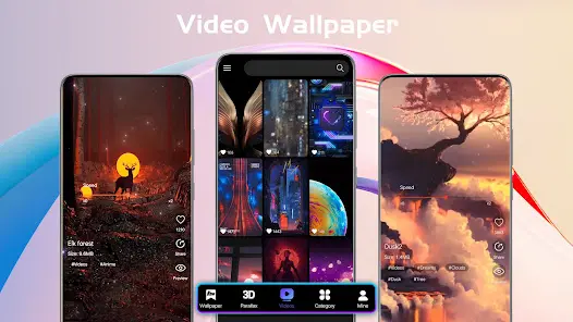 X Live Wallpaper - HD 3D/4D - скриншот 2