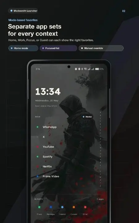 Modesmith Minimal Launcher - скриншот 2