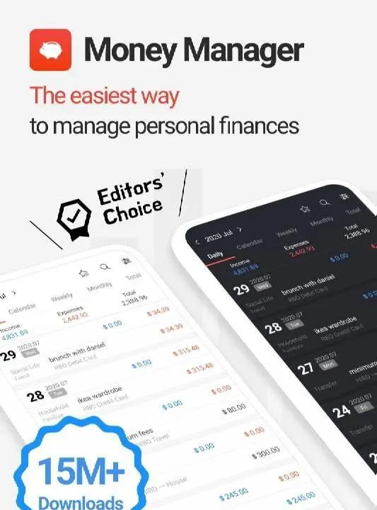 Money Manager Expense & Budget - скриншот 1
