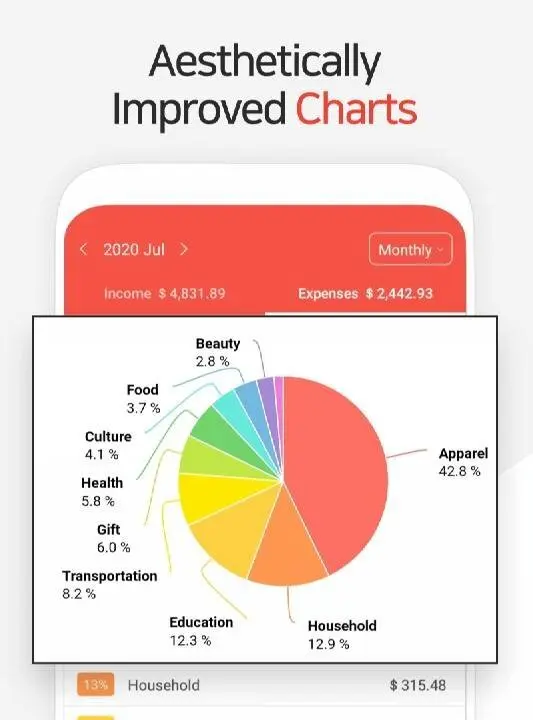 Money Manager Expense & Budget - скриншот 3