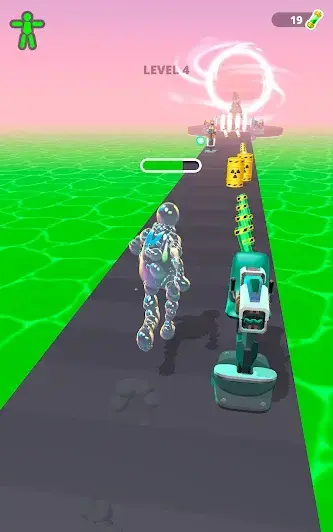 Monsters Lab Freaky Running - скриншот 1
