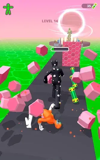 Monsters Lab Freaky Running - скриншот 3
