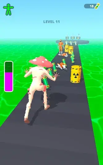 Monsters Lab Freaky Running - скриншот 4