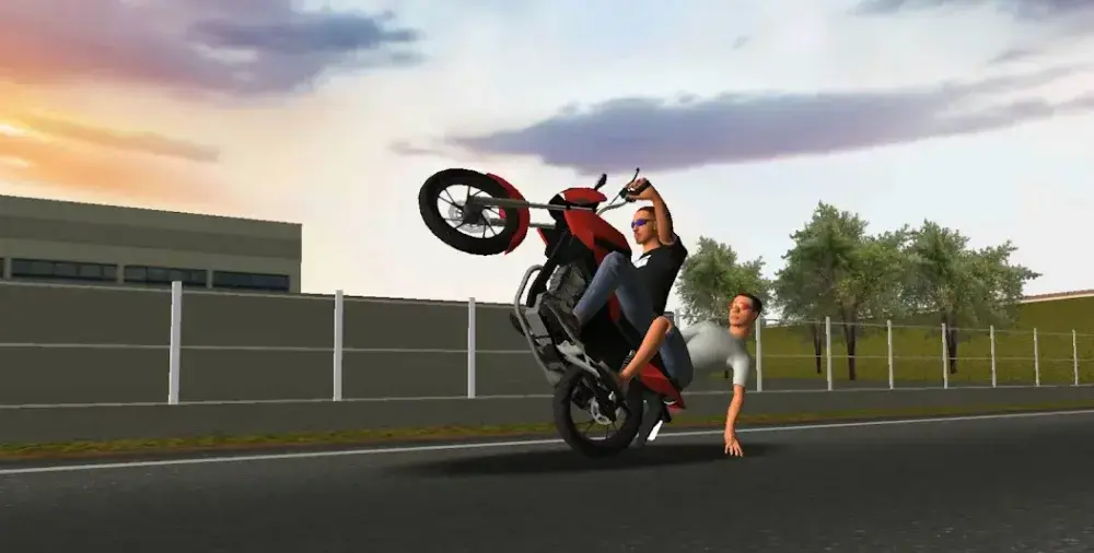 Moto Wheelie 3D - скриншот 2