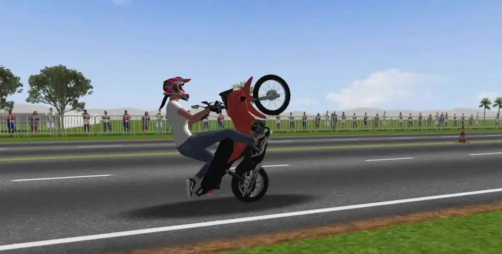 Moto Wheelie 3D - скриншот 4