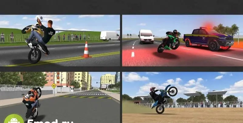 Moto Wheelie 3D - скриншот 4
