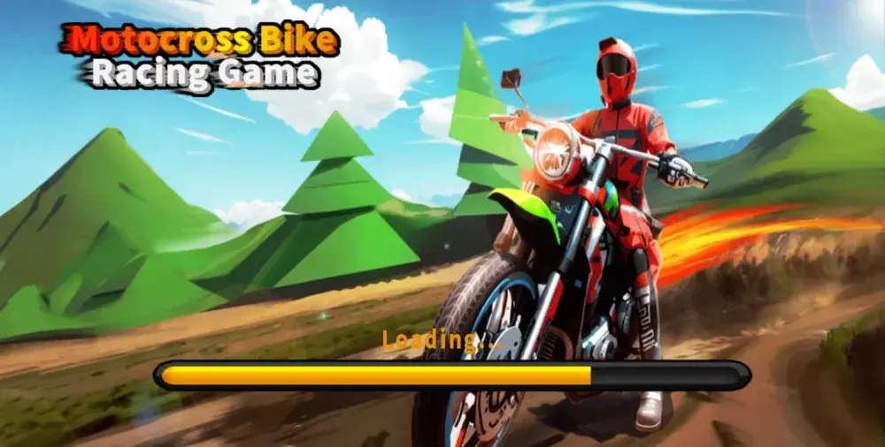 Motocross Bike Racing Game - скриншот 1