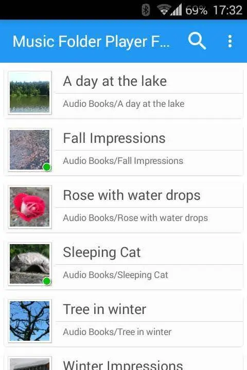 Music Folder Player Full - скриншот 1