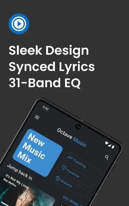 Music Player: Octave Music - скриншот 1