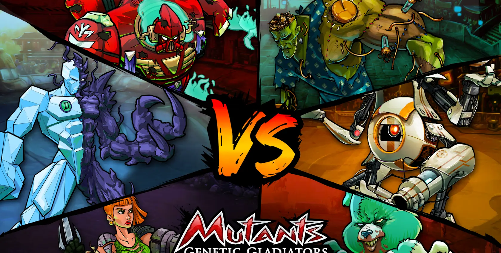 Mutants Genetic Gladiators - скриншот 1