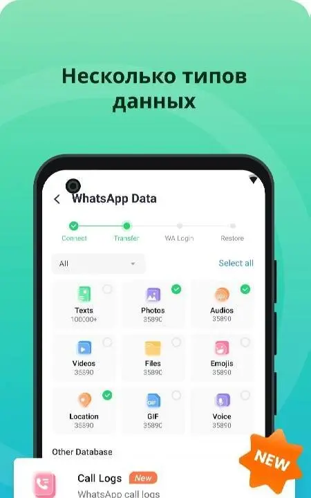Mutsapper: Data Transfer - скриншот 4