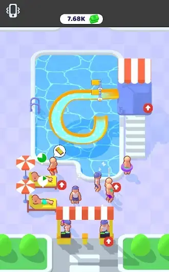 My Aquapark Idle Water Empire - скриншот 1