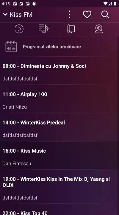 My Radio Online - RO - România - скриншот 4