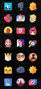 Moxy Shapeless Icon Pack - скриншот 2