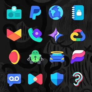 Moxy Shapeless Icon Pack - скриншот 3
