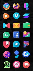 Moxy Shapeless Icon Pack - скриншот 3